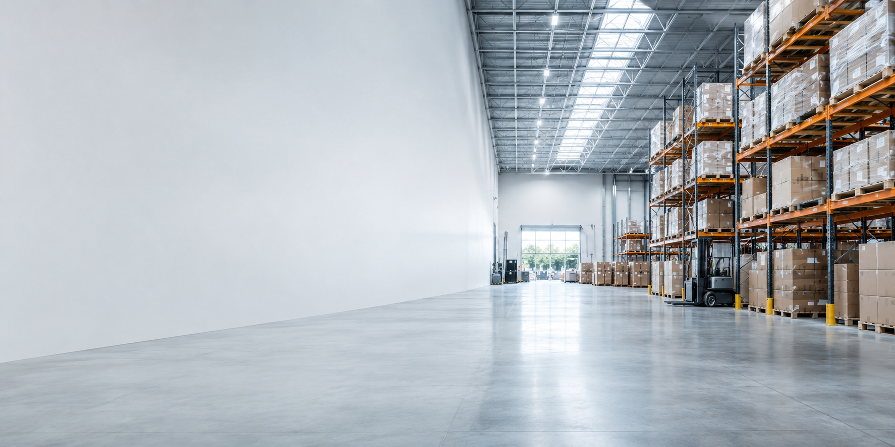 Modern organized distribution warehouse